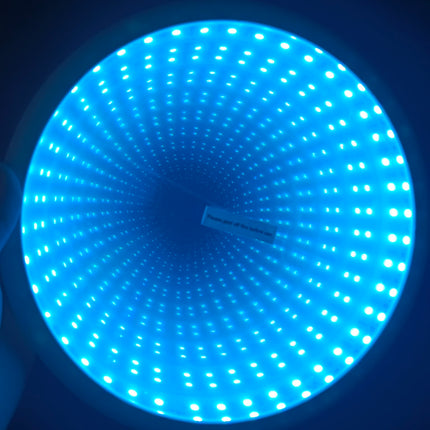 23cm Infinity Mirror — Rechargeable or USB Option