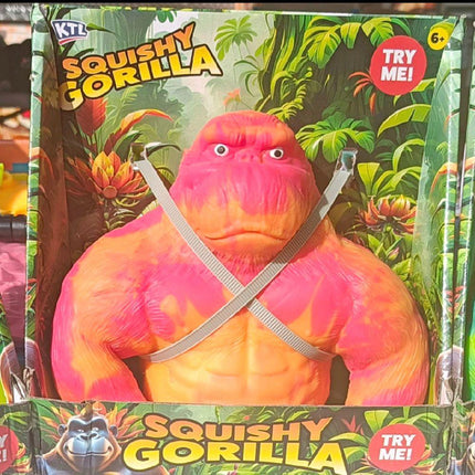 2.2kg Squishy Hot Colour Large Gorilla