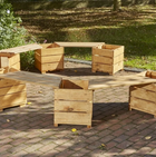 Switch Seat Angled Planter Seats - 10 Persons | Outdoor Learning | Seating | Group Interaction | Garden | Nature