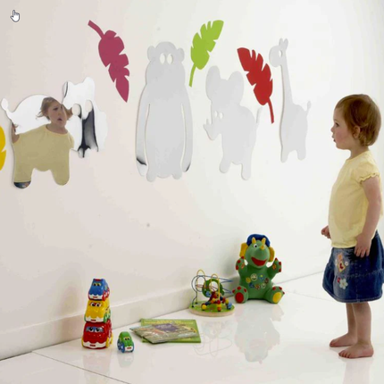 Safari Animal Safety Mirrors- Indoor/Outdoor use | Sensory Mirror