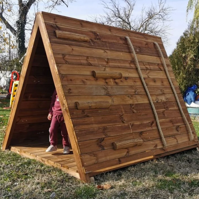 Larger Climbing Wall - 150 x 200 x 160cm | Outdoor Learning | Imaginative Play | Forest School | Playground | Physical Education
