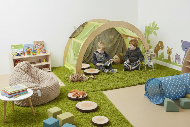 Mini Rafiki Indoor Archway Reader - 90 x 160 x 80cm | Outdoor Learning | Imaginative Play | Forest School | Playground | Reading | Story Time