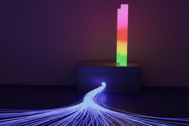 3 Piece 180cm Waterless Tube Package — Rectangle | Padded Surround Storage Seat | Chroma Tube | Fibre Optics