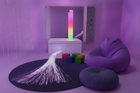 5 Piece Waterless Sensory Package — Rectangle Padded Surround Storage Seat | Mirrors | Fibre Optics | Waterless LED Tube