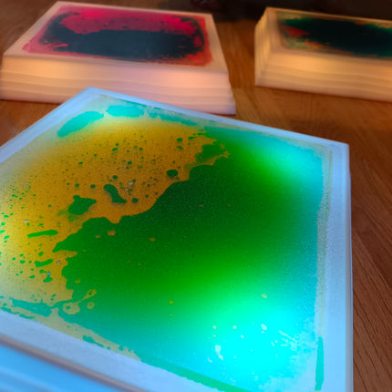 Light Up Liquid Tiles Set — Set of 3 Circle