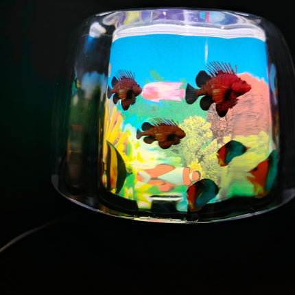 Rotating Fish Lamp