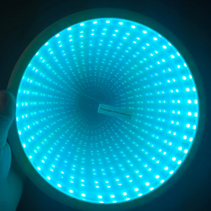 23cm Infinity Mirror — Rechargeable or USB Option