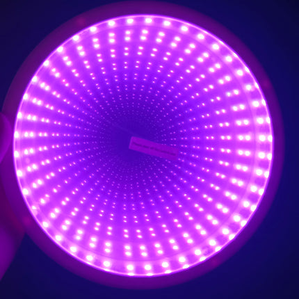 23cm Infinity Mirror — Rechargeable or USB Option