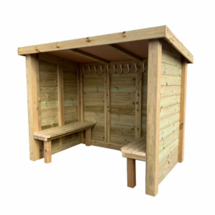 Children’s Outdoor Wooden Large Changing Hut