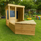 Children’s Outdoor Wooden Tug Boat