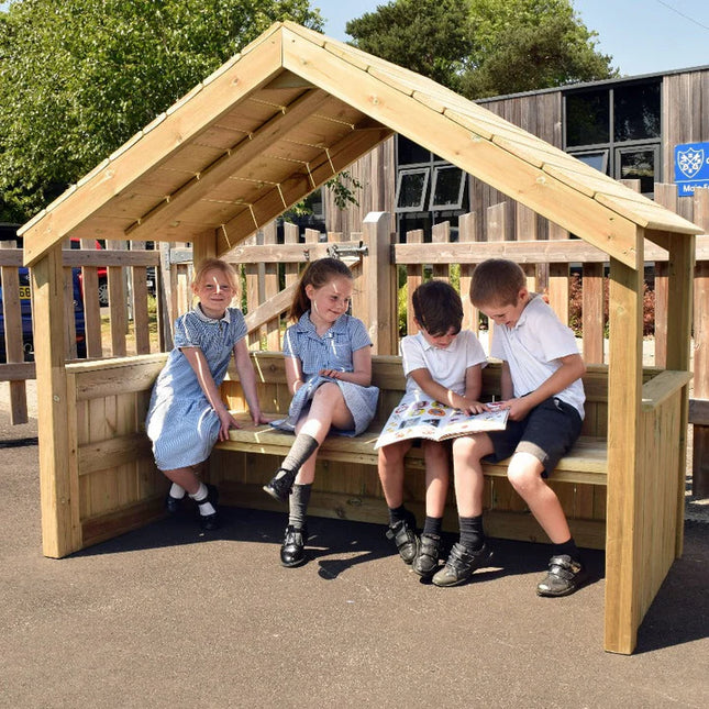 Children's Wooden Maxi Arbour Bench