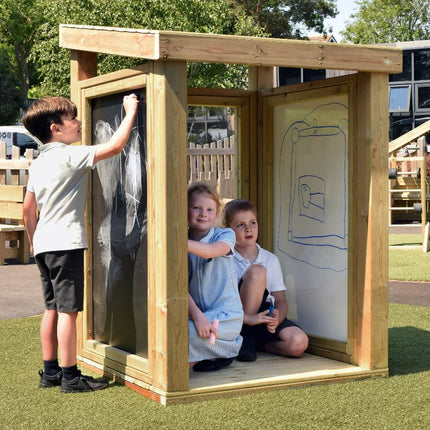 Children's Wooden Outdoor Creativity Cube
