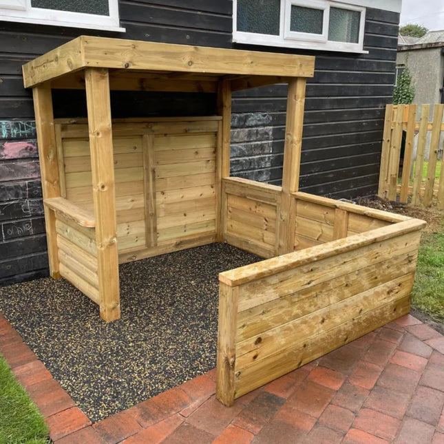 Children's Outdoor Wooden Builders Yard - Outdoor Learning | Role Play | Playground | Forest School | Group Interactions