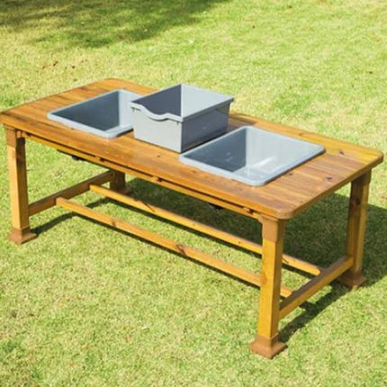 Childrens Outdoor Double Messy Table
