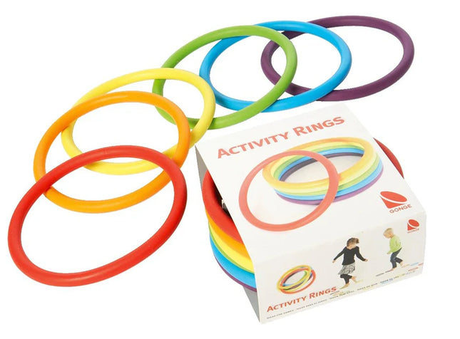 Gonge Rubber Activity Rings Set