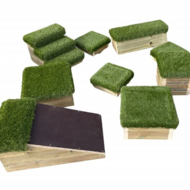 Grass Topped Physical Activity Blocks