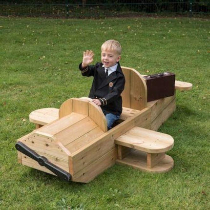 Jumbo Wooden Outdoor Aeroplane