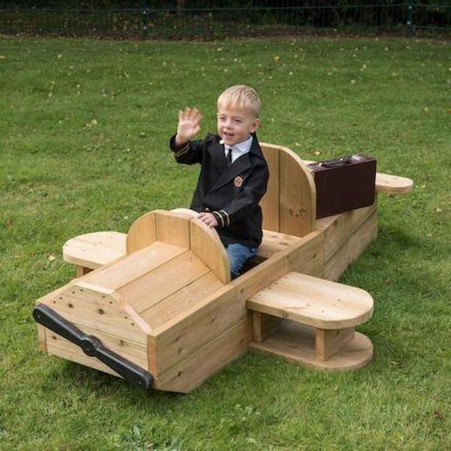 Jumbo Wooden Outdoor Aeroplane