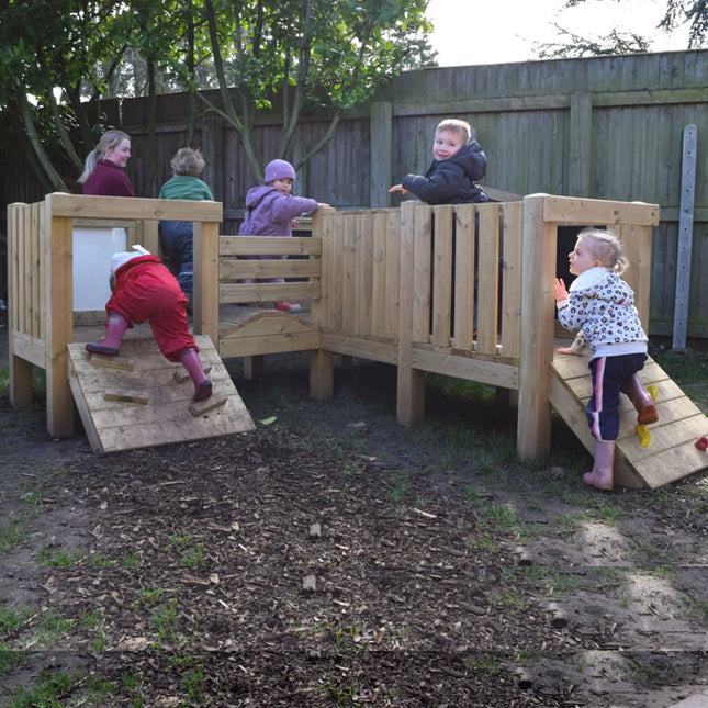 Large Wooden Nursery Adventure Unit