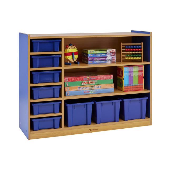 Milan 3 Level Multi Storage Unit with 9 Trays