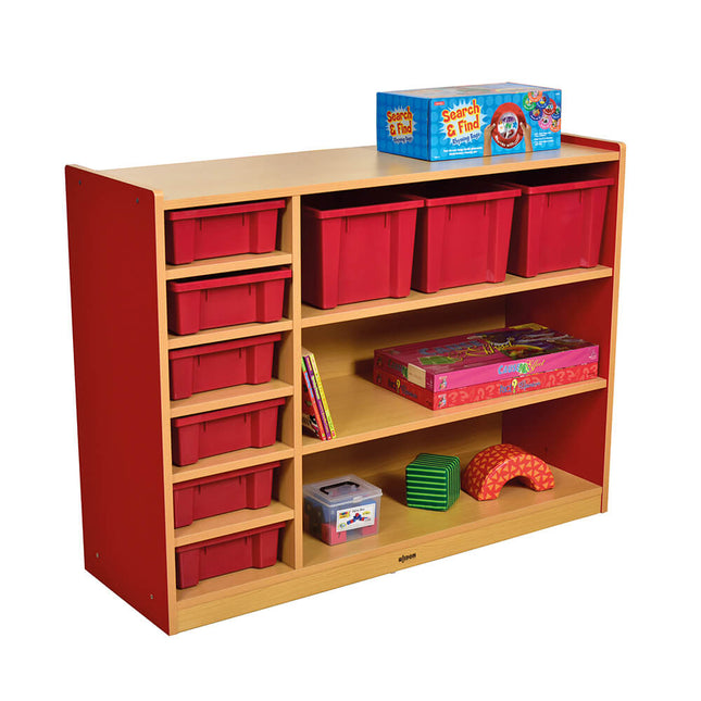 Milan 3 Level Multi Storage Unit with 9 Trays