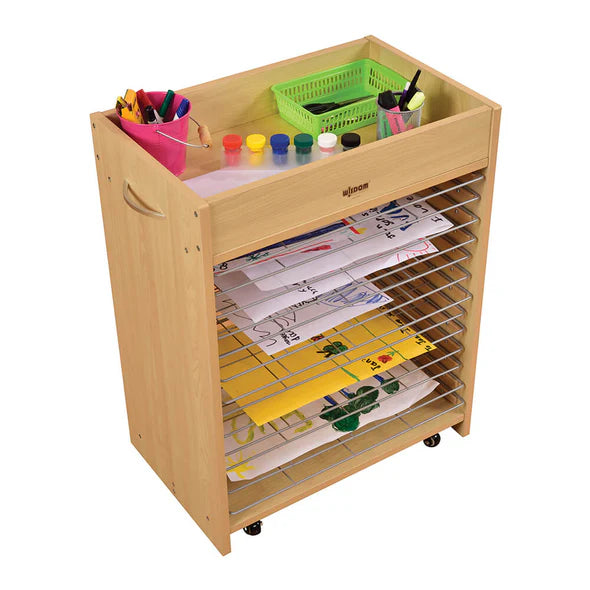 Mobile Craft Painting Drying Rack Storage Unit