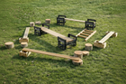 Obstacle Course Starter Pack - 23 Piece Set | Outdoor Learning | Imaginative Play | Forest School | Playground | Physical Education
