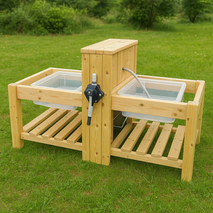 Outdoor Double Water Fun Unit