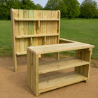Outdoor Wooden Role Play Corner