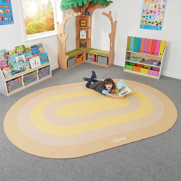 Oval Runway Rug/Carpet W3000 x D2000mm