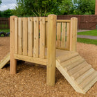 Physical Wooden Clamber Unit