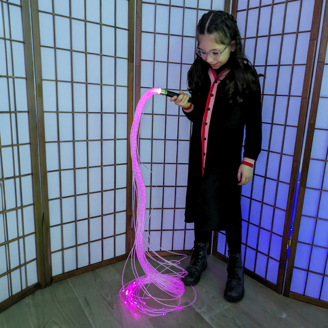 Rechargeable Fibre Optic Wand- 150cm tails