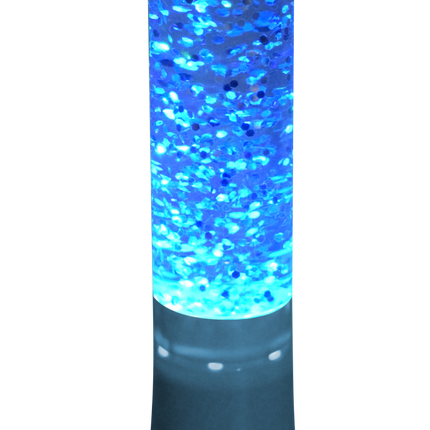 33cm Light Up Colour Changing Glitter Lamp - Indoor Learning | Imaginative Play | Small Sensory | Lighting | Stimming