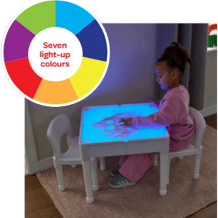 Light Table and Two Chairs Set