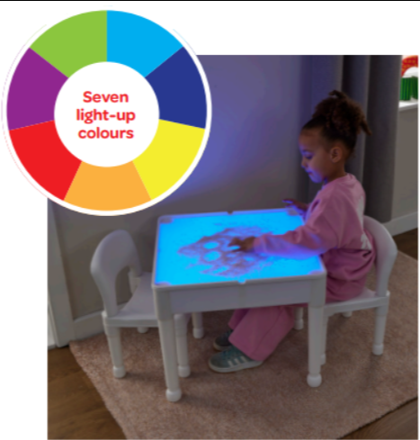 Light Table and Two Chairs Set