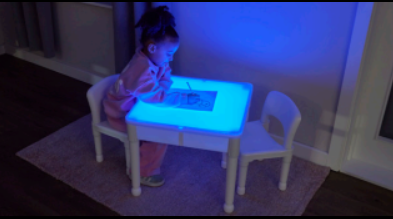 Light Table and Two Chairs Set