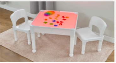 Light Table and Two Chairs Set