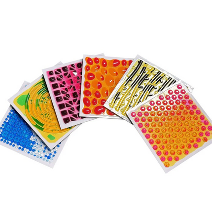 Sensory Liquid Textured Floor Tiles - Tac-Tiles - 30cm x 30cmn per Tile