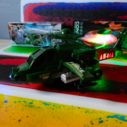 Lights and Sound Spinning Helicopter