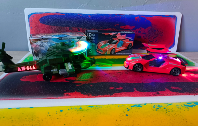 Lights and Sound Car