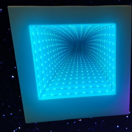 Square Infinity Mirror