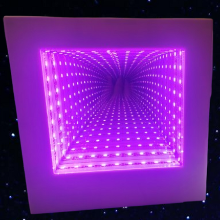 Square Infinity Mirror
