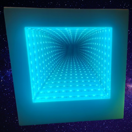 Square Infinity Mirror