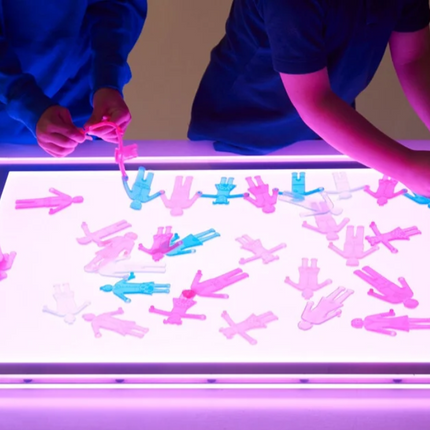 Sensory LED Colour Changing A2 Light Panel + Optional Folding Table- 66cm x 48.6cm x 1.7cm