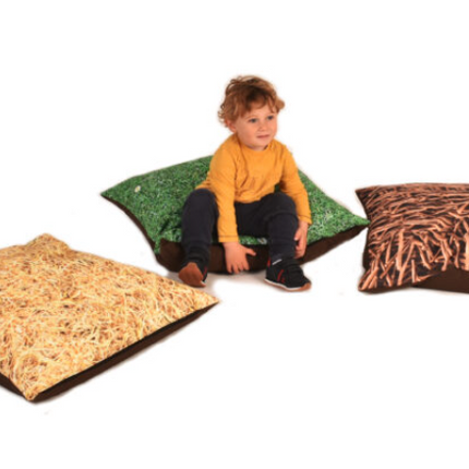 Square Bean Bag Floor Cushion (700 x 700mm)- Multiple Designs available
