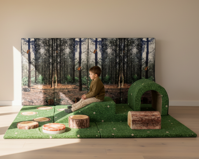 Complete Soft Play Set with Wallpads and Mat Sets- Multiple Designs available