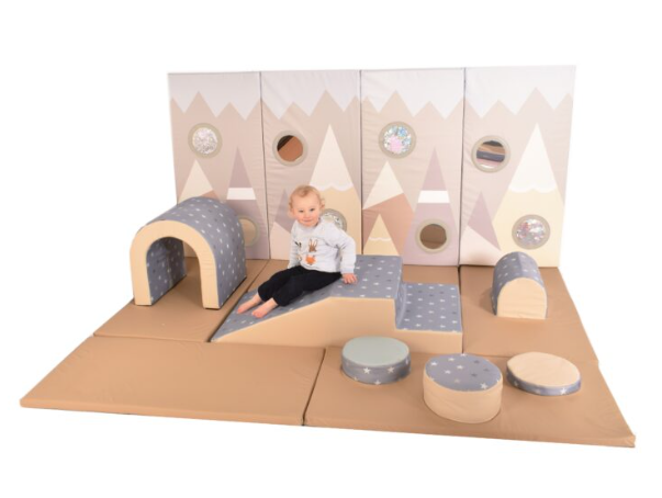 Complete Soft Play Set with Wallpads and Mat Sets- Multiple Designs available