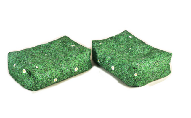 Forest School Bean Bag Bench Seats (Pair)- 600mm x 400mm x approx. 200mm thick- Multiple Designs