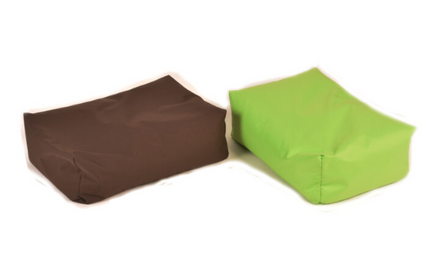 Forest School Bean Bag Bench Seats (Pair)- 600mm x 400mm x approx. 200mm thick- Multiple Designs
