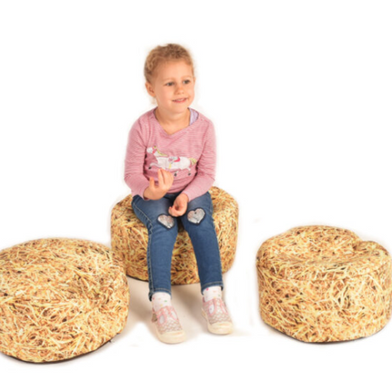 Forest School Bean Bag Stump Seats (set of 3)- Multiple Designs available